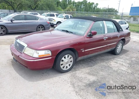 2005 Mercury Grand Marquis Ls/Lse из США, поврежденный, VIN 2MEHM75W45X663575